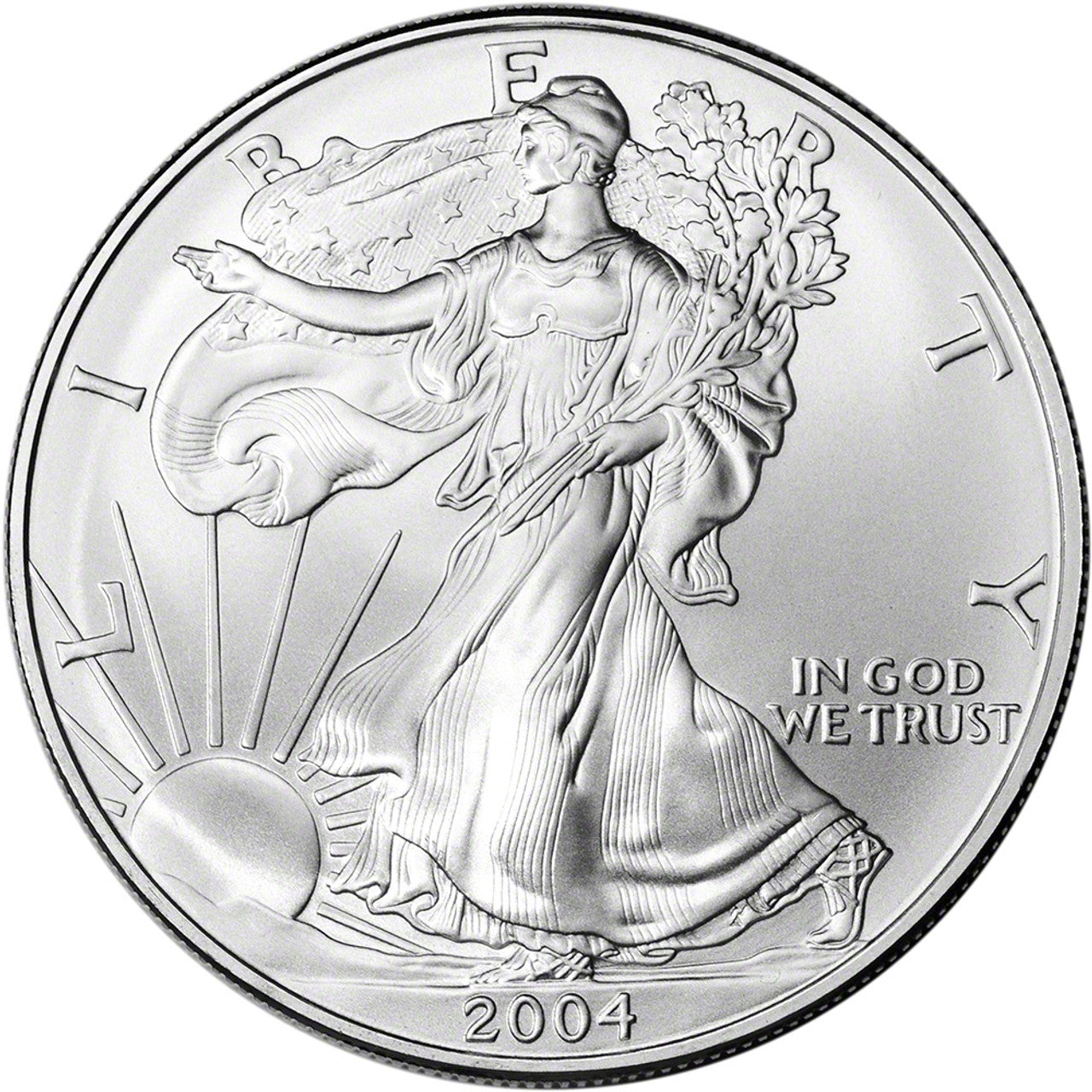 2004 American Silver Eagle