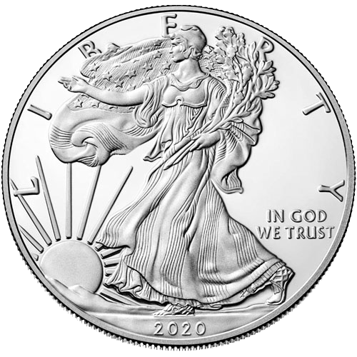 2020 1 oz American Silver Eagle Coin