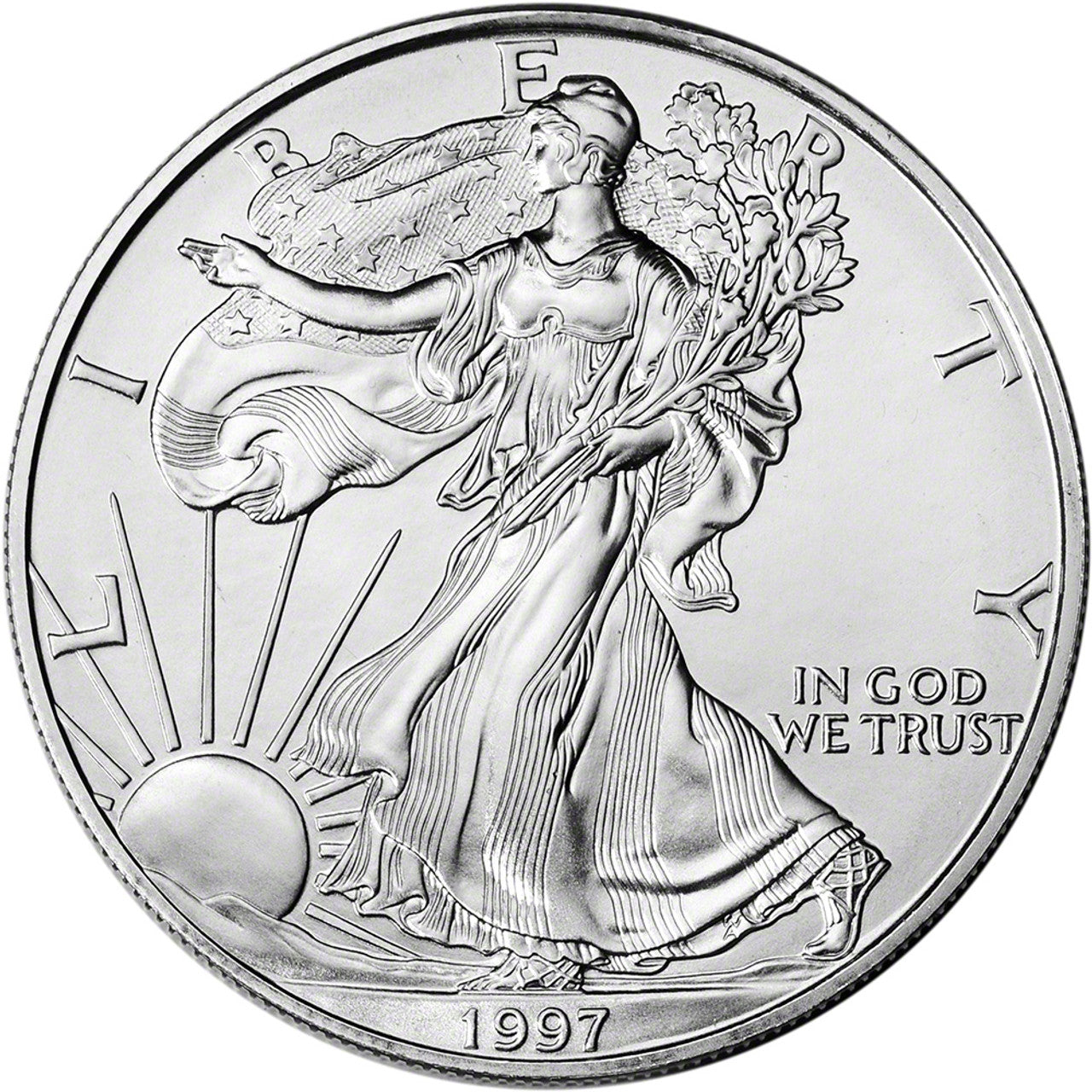 1997 $1 Silver American Eagle