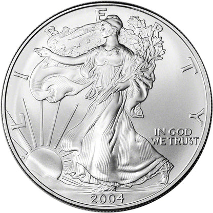 2004 American Silver Eagle