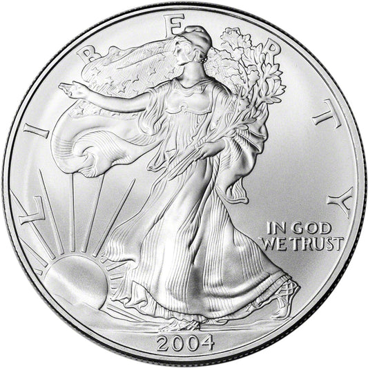 2004 American Silver Eagle