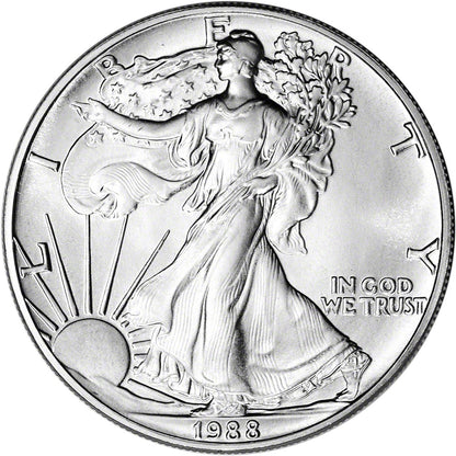 1988 American Silver Eagle
