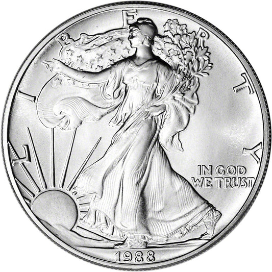 1988 American Silver Eagle