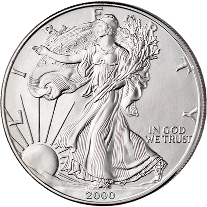 2000 $1 Silver American Eagle